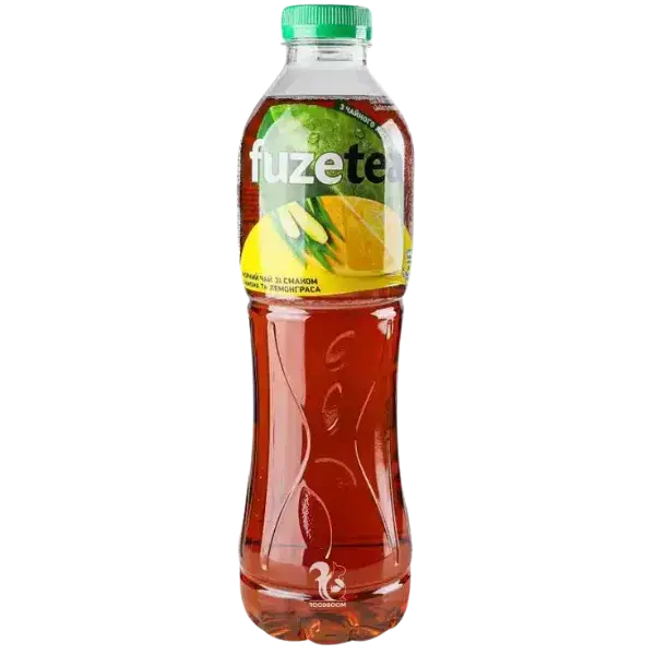 Чорний чай Fuze tea зі смаком лимона та лемонграса, 1л купити
