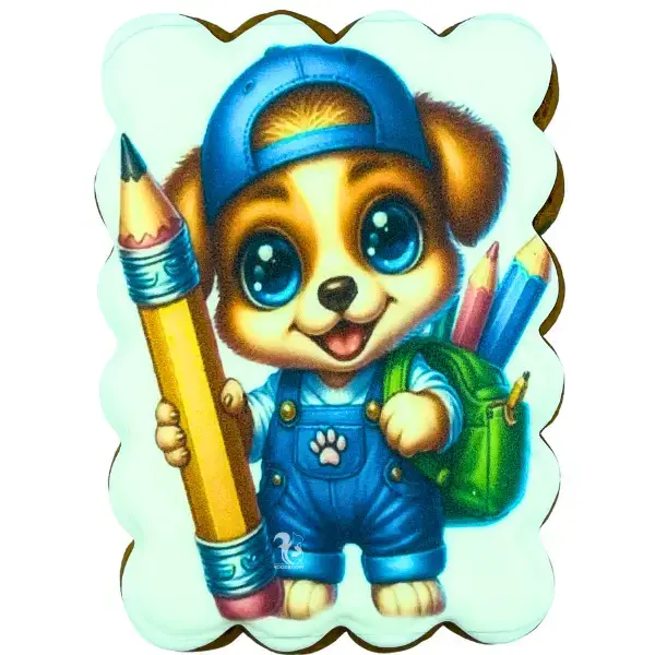 Імбирний пряник Учень, (розмір 10*7,5см) купити