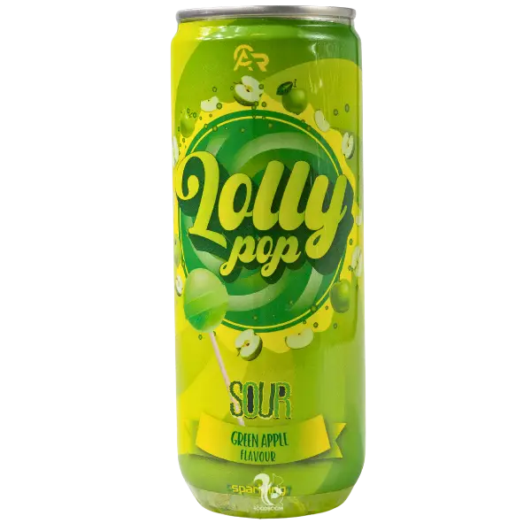 Вода Lolly Pop green apple, 330мл купити