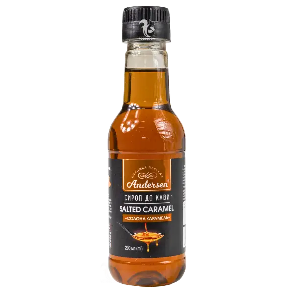 Сироп до кави Солона карамель Andersen, 200мл купити
