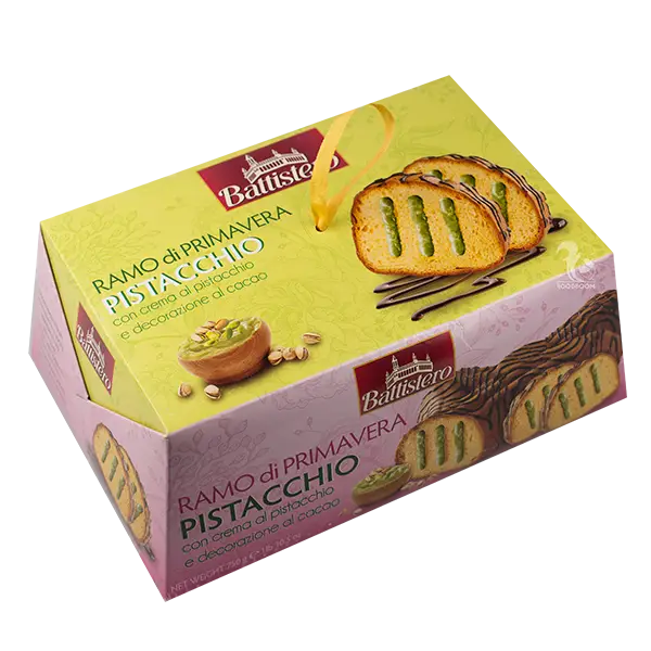 Панетоне Battistero Ramo di Primavera з фісташковою начинкою, 750г купити