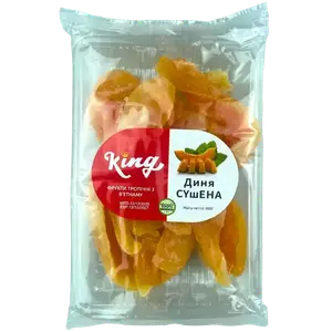 Диня сушена цукат King, 500г купити