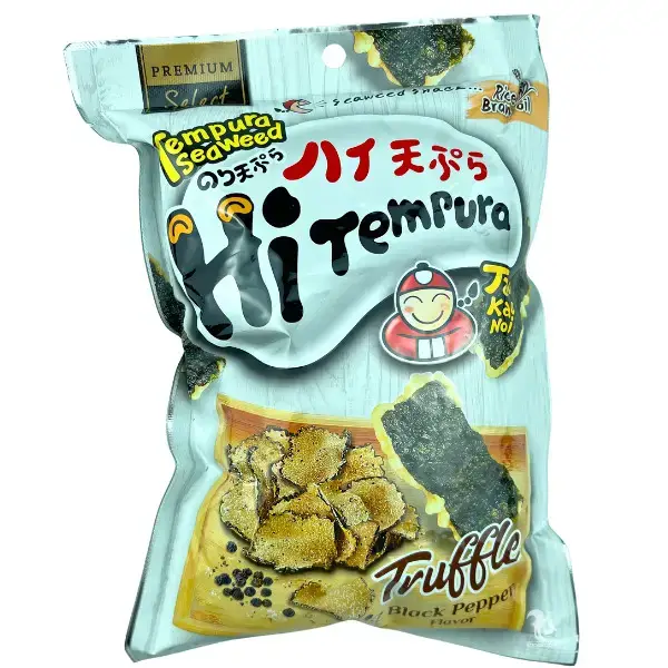 Хрусткі темпура-водорості Tao Kae Noi зі смаком трюфеля, 40г купити