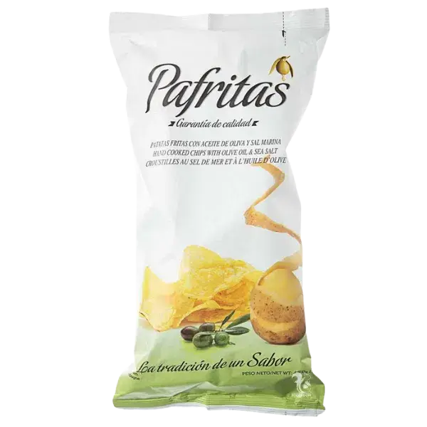 Чипси картопляні з морською сіллю Pafritas, 140г купити