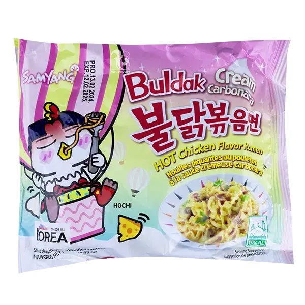 Локшина Samyang Buldak гостра карбонара, 140г купити