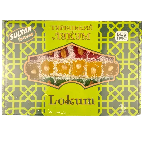 Турецький рахат лукум Sultan фруктовий мікс з горішками, 1,5кг купити