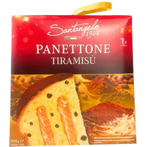 Панетоне Santangelo з кремом зі смаком Тірамісу, 908г купити