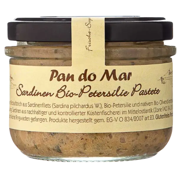 Паштет з Сардини та органічної петрушки Pan do Mar, 125г купити