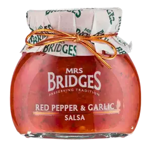 Сальса червоний перець та часник Mrs Bridges, 200г купити