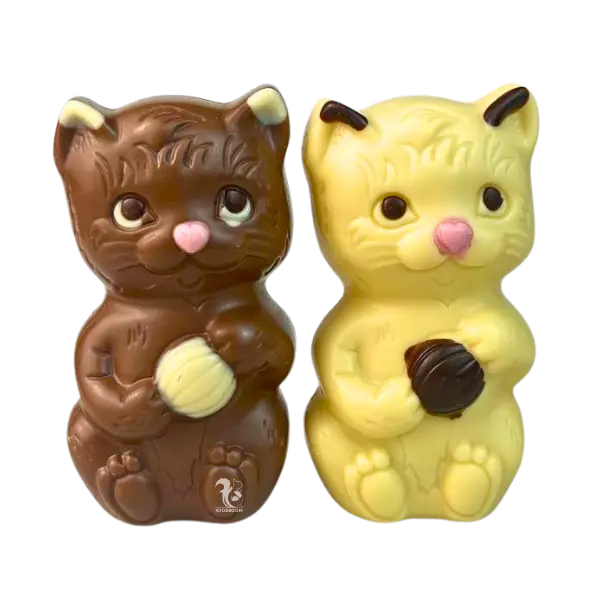 Шоколадні фігурки Abtey Великодні котики, 140г купити