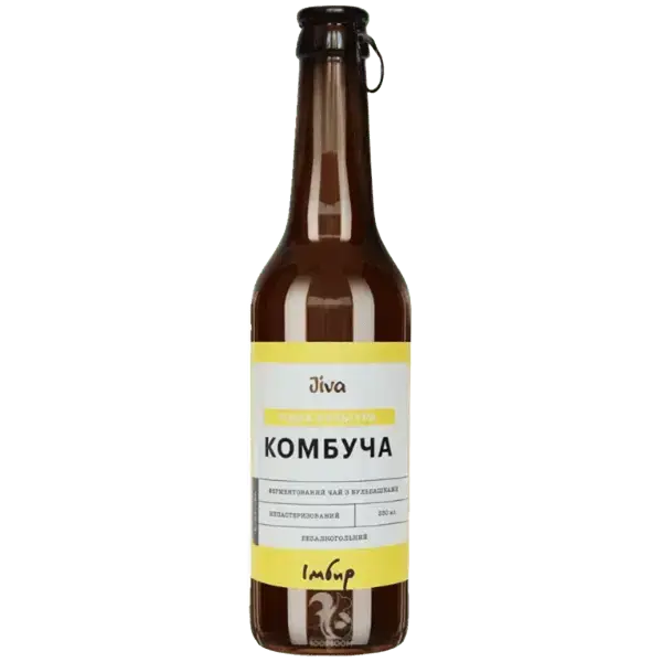 Комбуча Jiva Імбир, 330мл купити