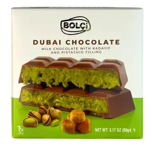 Дубайський Шоколад з фісташкою Bolci, 90г купити