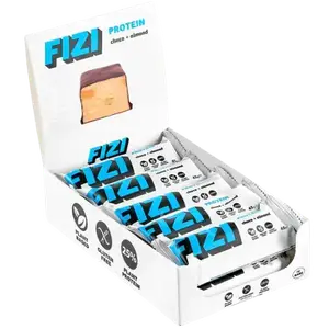 Батончик FIZI Choco+ Almond, 45г, 10 шт. купити