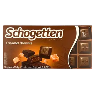 Молочний шоколад з брауні Schogetten, 100г купити