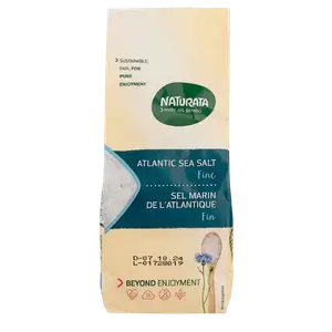 Сіль атлантична дрібна Naturata, 500г купити
