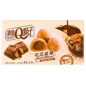 Японські тістечка мочі Q зі смаком какао та шоколаду, 80г купити