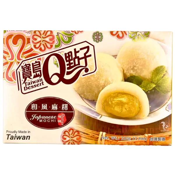 Японські тістечка Мочі Q (Дуріан), 210г купити