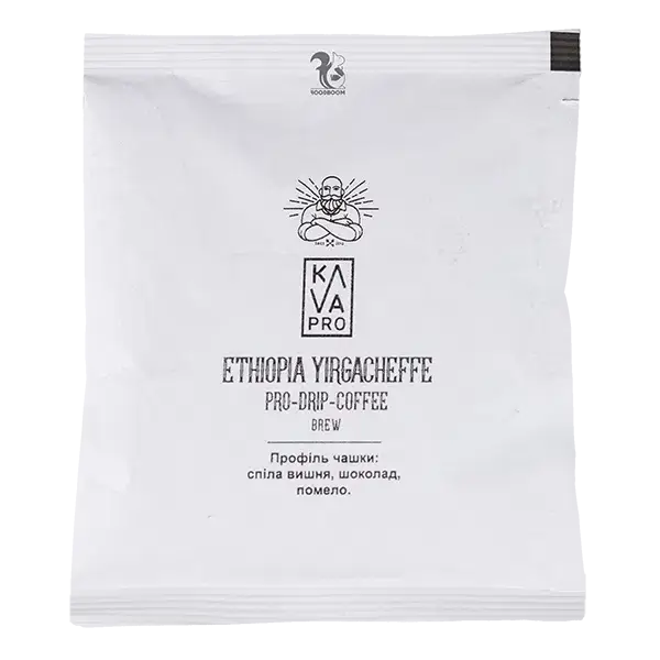 Кава мелена Дрип-пакет, Ефіопія Йоргачіф, 1 шт. купити