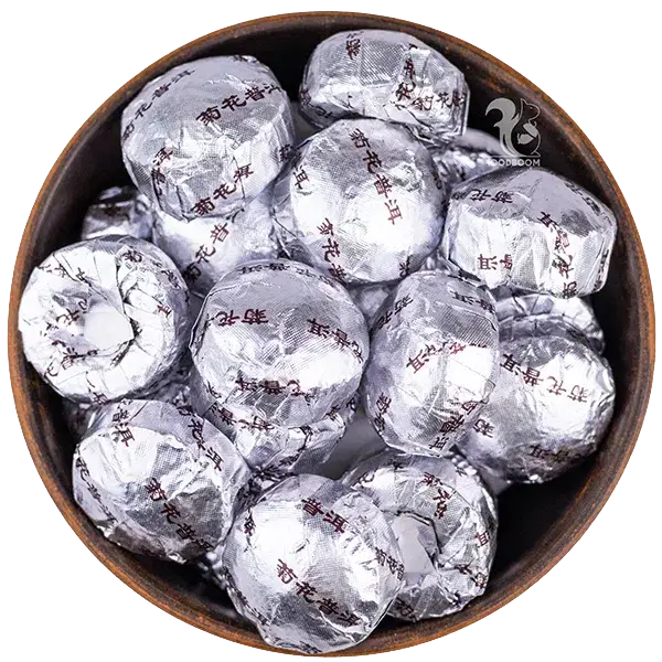 Чай шу пуер міні точа "Хризантема", 50 г купити