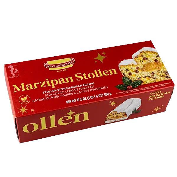 Різдвяний Штолен в коробці ( з марципаном), 500г купити
