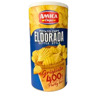 Чипси картопляні рифлені Amica Chips, 400г купити