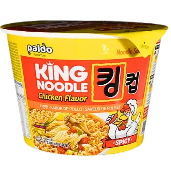 Суп рамен Paldo King Chicken Flavor Spicy, 110г купити
