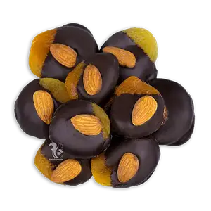 Курага з мигдалем в шоколаді, 200 г купити