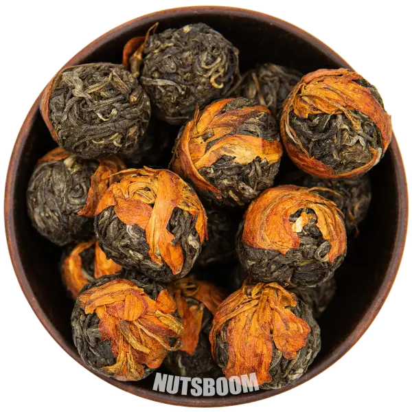 Зв'язаний зелений чай "Шен Пуер з Лілією", 100 г купити