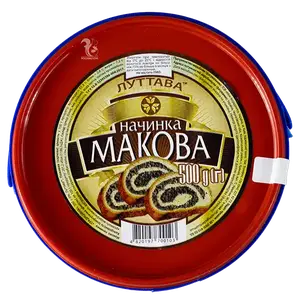 Макова начинка тм Луттава, 500г купити