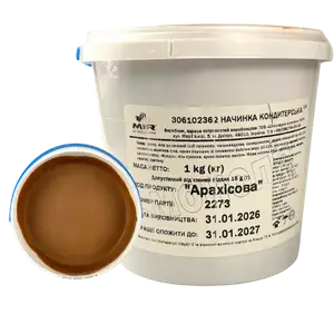 Арахісова кондитерська начинка (відро), 1кг купити