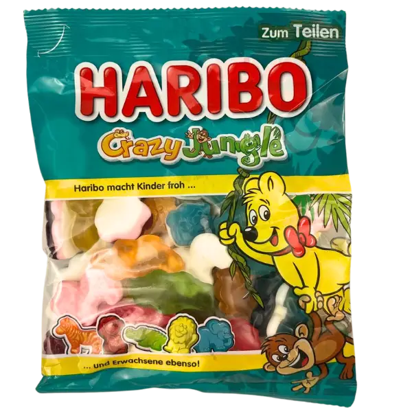 Жувальні цукерки Haribo Happy Crazy Jungle, 175г купити