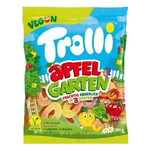 Цукерки Желейні Trolli Яблучний Мікс, 150г купити