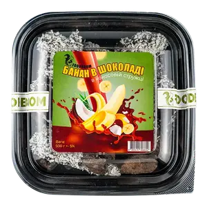 Банан з кокосовою стружкою в шоколаді, 500г купити