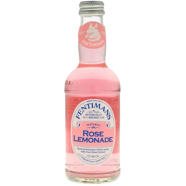 Напій сильногазований на пряно-ароматичній рослинній сировині Лимонад Розе Fentimans, 275мл купити