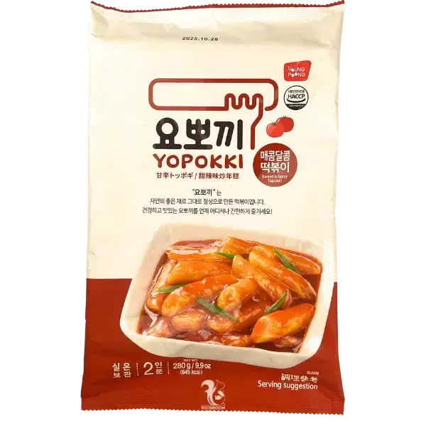 Рисові кльоцки Yopokki Sweet Spicy, 280г купити