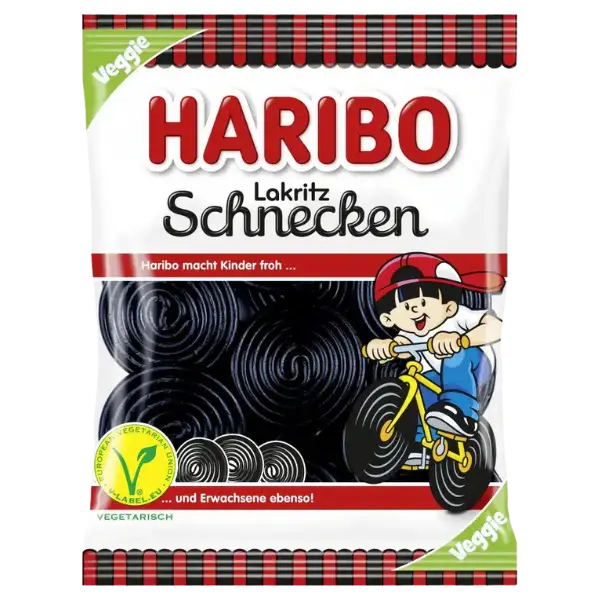 Жувальні цукерки Haribo "Shnecken", 175г купити