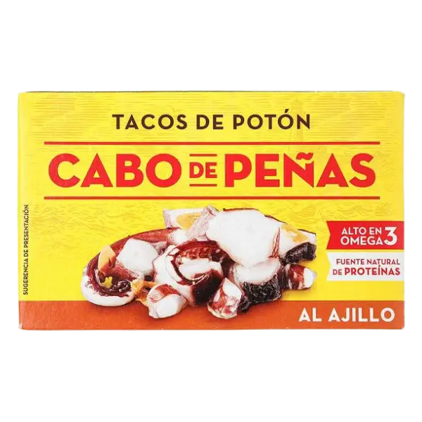 Консерви рибні Щупальця кальмара в соняшниковій олії з часником Cabo De Penas, 111г купити