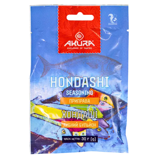 Приправа рибний бульйон "Хон Даші" ТМ "AKURA", 30г купити