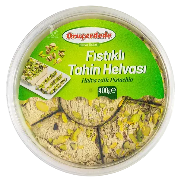 Тахінна халва з Фісташкою Orucerdede, 400г купити