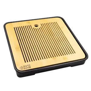 Чабань з бамбука Чорна (квадрат) купити