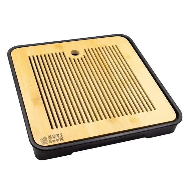 Чабань з бамбука Чорна (квадрат) купити