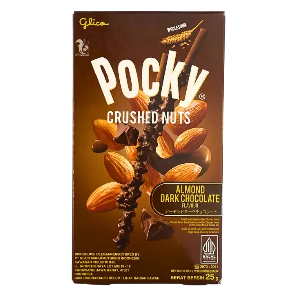 Печиво Pocky з мигдалем у темному шоколаді, 25г купити