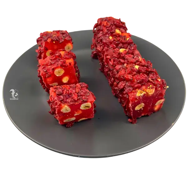 Турецький рахат-лукум №2001 з гранатом та фундуком, 200 г купити