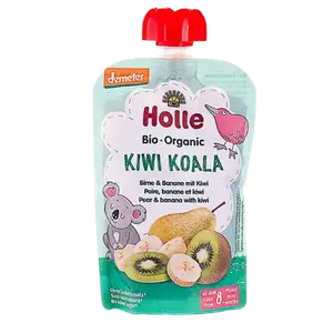 Пюре Kiwi Koala з грушею, бананом і ківі органічне Holle (з 8 місяців), 100г купити