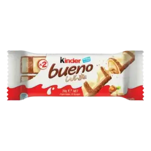 Вафлі Kinder Bueno White, 43г купити