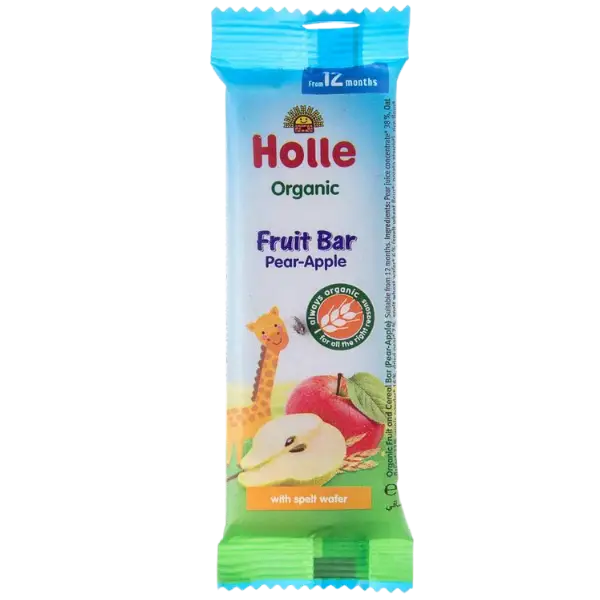 Фруктовий батончик Груша-Яблуко органічний Holle (з 12 місяців), 25г купити