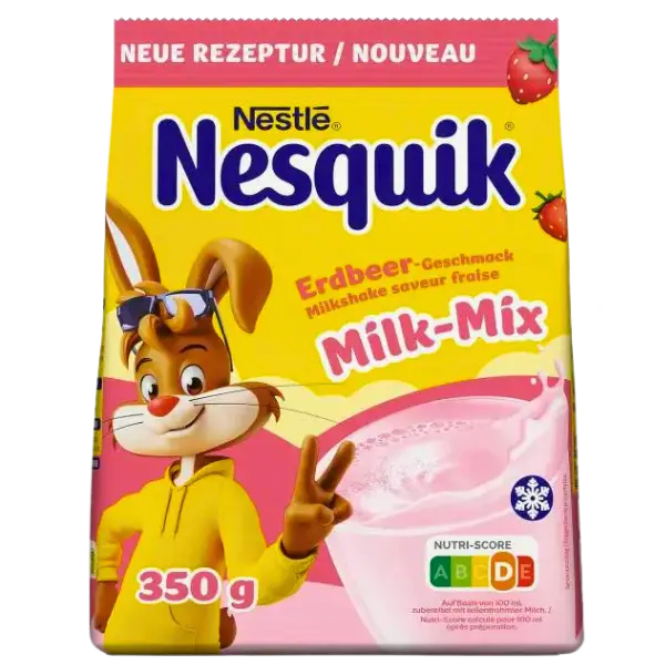 Какао Nestle Nesquik Erdbeer, 350г купити
