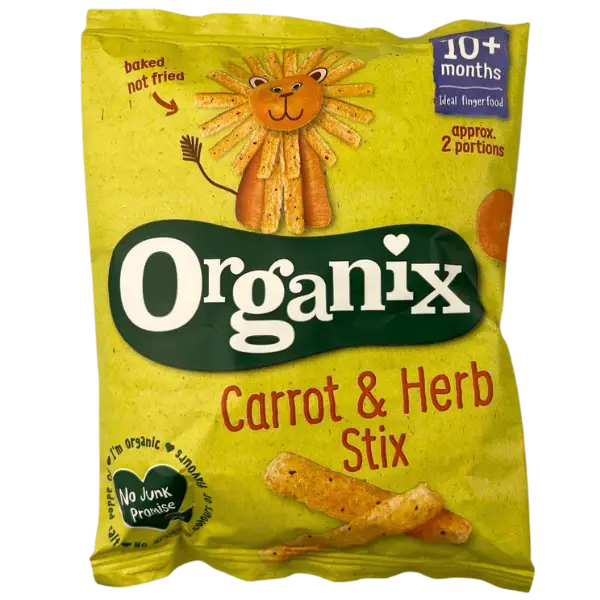Палички кукурудзяні з морквою органічні Organix (з 10 місяців), 15г купити