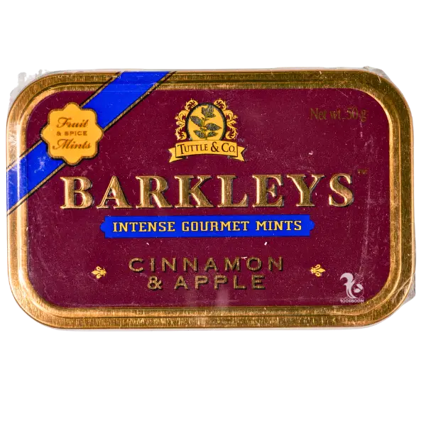 Льодяники Barkleys зі смаком кориці та яблука, 50г купити