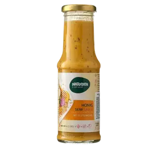 Соус Мед та Гірчиця органічний Naturata, 210мл купити